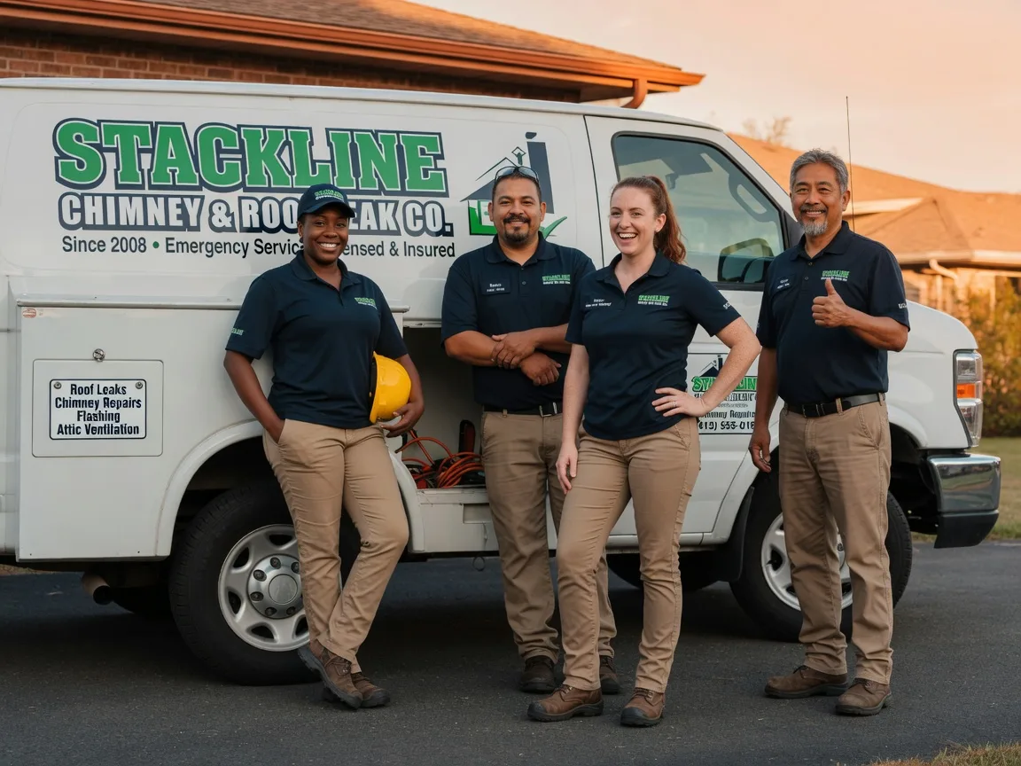 Chimney flashing repair company in Blount, WV